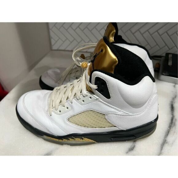 AIR JORDAN 5 RETRO "OLYMPIC" 2016 SIZE 10.5 - Picture 1 of 14